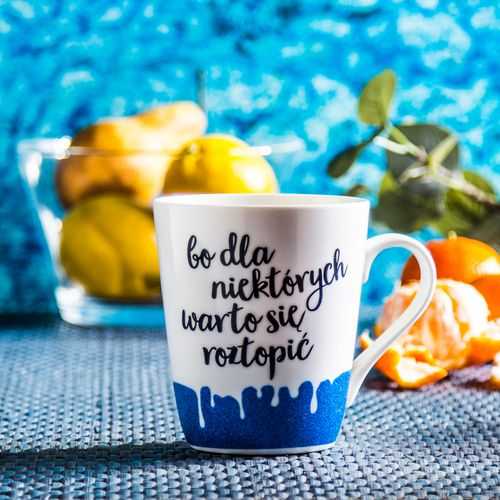 KUBEK CERAMICZNY OLAF BIAŁY 400 ml na Arena.pl