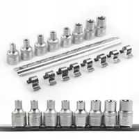 zestaw kluczy nasadowych torx 3/8" 9pcs m66420