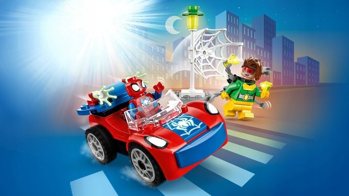 LEGO SPIDEY 10789 SAMOCHÓD SPIDER MANA I DOC OCK zdjęcie 6