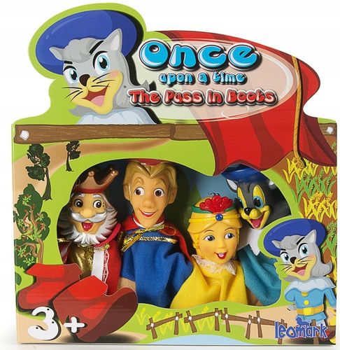 Pacynki zestaw postaci z 4 baśni na Arena.pl