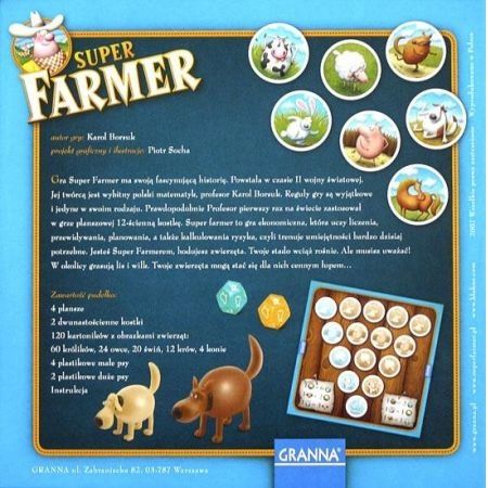 Gra planszowa Super Farmer De Lux zdjęcie 6