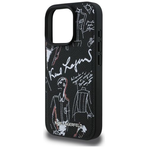 etui karl lagerfeld grained pattern &    logo magsafe do iphone 16 na Arena.pl