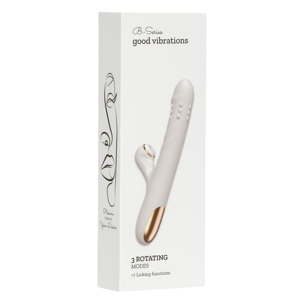 Silicone Vibrator - 3 Rotating Functions And 7 Licking Functions zdjęcie 2