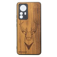 drewniane etui bewood xiaomi 12t jeleń imbuia