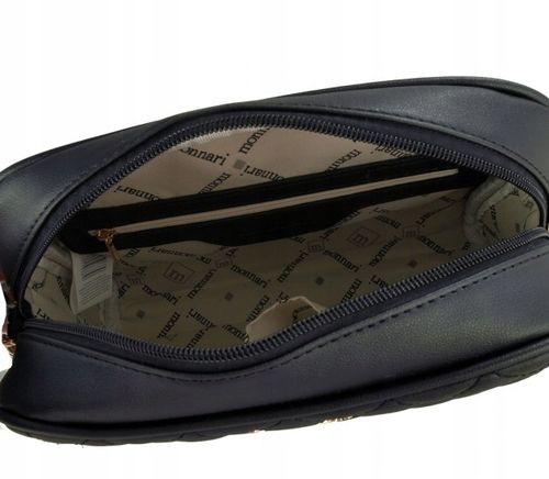 Monnari Czarna Pikowana Torebgka Listonoszka z łańcuszkiem na Arena.pl