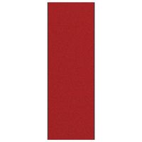 Dywanik wejściowy Czerwony i Czarny 120 x 350 cm Poliamid i PVC
