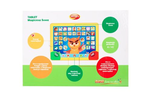 DUMEL Tablet interaktywny Magiczna Sowa na Arena.pl