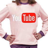 Piżama dziecięca You Tube