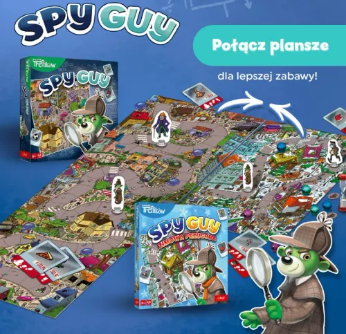 Spy Guy - gra dla dzieci szpiegowska kooperacyjna na spostrzegawczość na Arena.pl