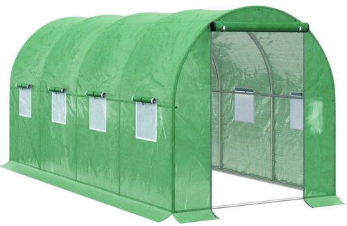MOCNY TUNEL FOLIOWY OGRODOWY SZKLARNIA 4x2m JAKOŚĆ 8m2 PREMIUM na Arena.pl