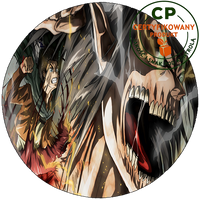 Opłatek na tort Atak Tytanów - Attack of Titans