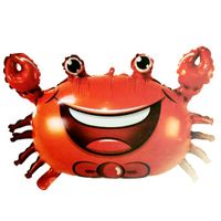 Balon foliowy krab, 67x48,5 cm