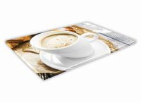 SZKLANA DESKA KUCHENNA 30x20 294a Kawa