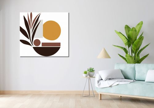 Obraz 100x90cm Stylizacja Roślin na Arena.pl