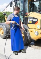 Fartuch ochronny PU, 100 x 125 cm, niebieski, Kerbl