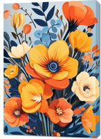 Obraz 70x100cm Kwiatowy Majestat