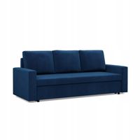 KANAPA NEO Kronos Rozkładana Wygodna Podłokietnik Prosty BONELL GRANATOWA