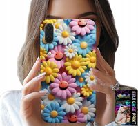 ETUI DO HUAWEI P20 - KOLOROWE KWIATKI, STOKROTKI FUTERAŁ CASE