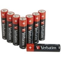 verbatim bateria alkaliczna aaa lr03 8szt 49502
