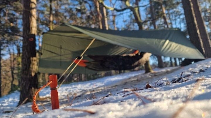 Płachta biwakowa BUSHMEN EASY Tarp 4x3m zdjęcie 13