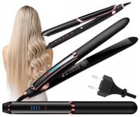 PROSTOWNICA DO WŁOSÓW JONIZACJA CERAMICZNA KRĘCI WŁOSY 2w1