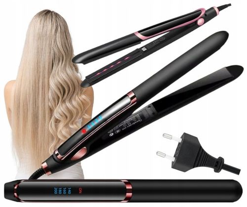 PROSTOWNICA DO WŁOSÓW JONIZACJA CERAMICZNA KRĘCI WŁOSY 2w1 na Arena.pl