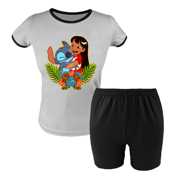 Krótka Piżama dziecięca Lilo i Stich zdjęcie 1