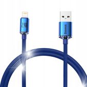 Kabel Baseus USB - Apple Lightning 1,2 m niebieski