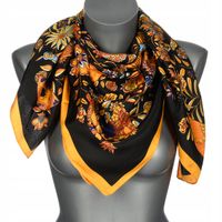 Chusta damska apaszka pod szyję lekka elegancka