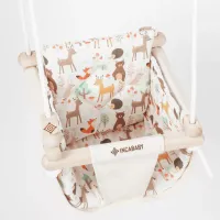 huśtawka dla niemowlaka Junior Leśni Przyjaciele