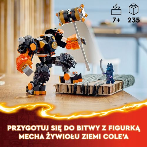 LEGO NINJAGO Mech żywiołu ziemi Cole’a 71806 na Arena.pl