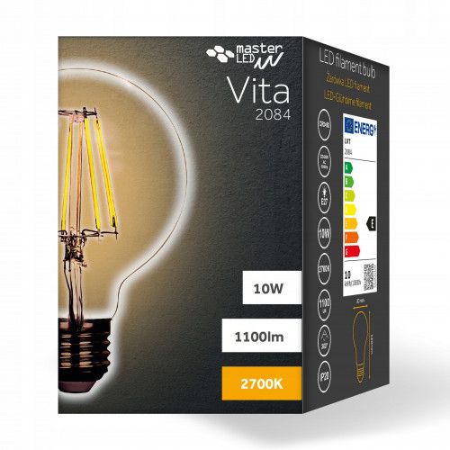ŻARÓWKA LED E27 FILAMENT EDISON RETRO OZDOBNA 10W zdjęcie 2