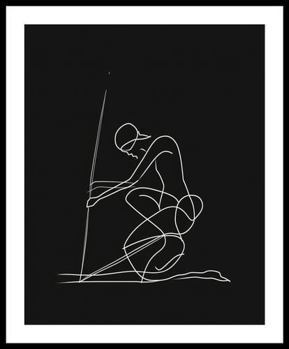 Plakat 40x50cm Linia na Arena.pl