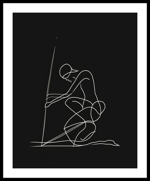 Plakat 40x50cm Linia zdjęcie 3