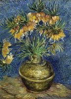 Plakat 13x18cm  Imperial Fritillaries, Van Gogh Vintage do Salonu