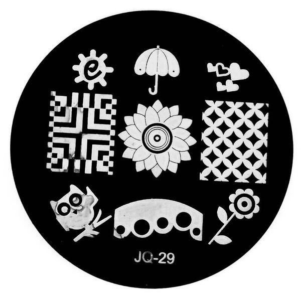 Blaszka do stempelków JQ 29 zdjęcie 1