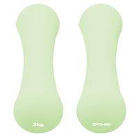 Spokey BONE - Zestaw hantli winylowych 2 kg
