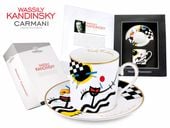 Kpl. Filiżanka ze spodkiem - Kandinsky Contrasting sounds/1924 CARMANI