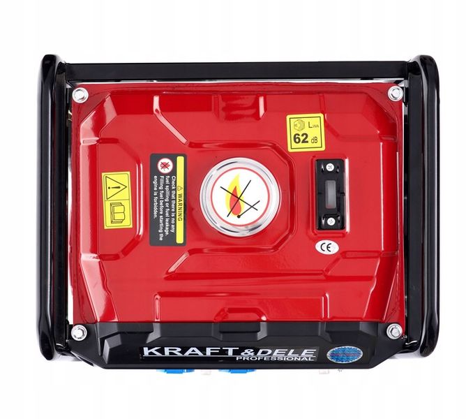 AGREGAT PRĄDOTWÓRCZY GENERATOR PRĄDU 1500W 3KM zdjęcie 3