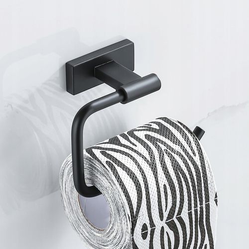 Uchwyt na papier toaletowy czarny na Arena.pl