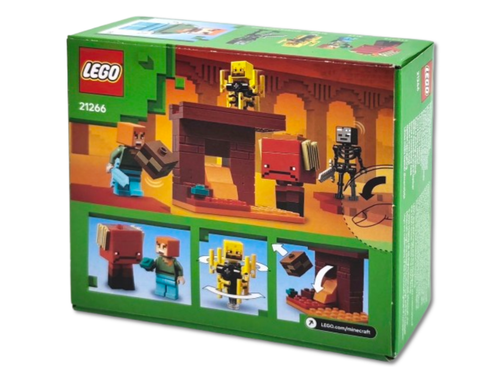 Klocki LEGO Minecraft Bitwa na moście Netheru 21266 na Arena.pl