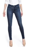 SPODNIE DAMSKIE LEE SCARLETT POLISHED INDIGO L526RKKD W26 L33