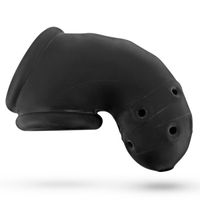 pas cnoty airlock air-lite vented chastity black ice oxballs