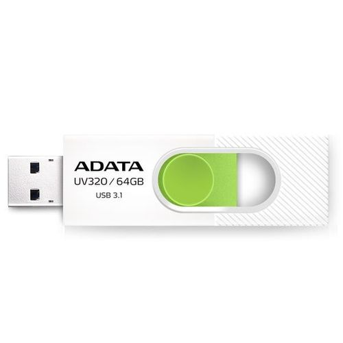 Adata Flash Drive UV320, 64GB, USB 3.0, white and green na Arena.pl