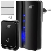 Dzwonek Bezprzewodowy Wodoodporny do Drzwi IP44 Bezbateryjny 51