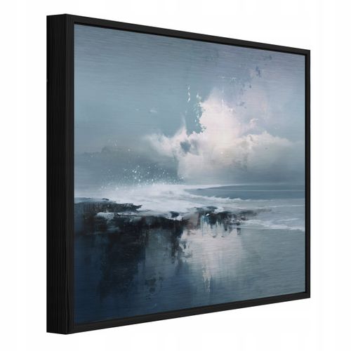 Obraz W Ramie Na Metalu Do Sypialni Salonu Morze 30x30 na Arena.pl