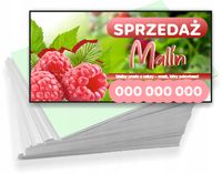 Wizytówki firmowe 100szt DUŻO WZORÓW SPRZDAŻ MALIN