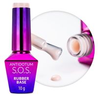 Baza kauczukowa S.O.S. Antidotum MollyNails Fluffy Marshmallow 10g