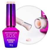 Baza kauczukowa S.O.S. Antidotum MollyNails Fluffy Marshmallow 10g