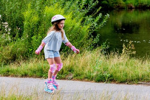 Rolki Wrotki Regulowane 3w1 RAVEN Etta 27-30 Kółka LED na Arena.pl